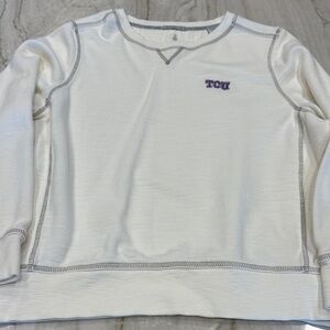 Tommy Bahama Sweatshirt NWOT with TCU Logo